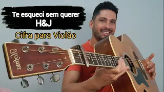 Te Esqueci Sem Querer / Henrique e Juliano / Cifra para Violão / Guia DVD