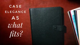 Case Elegance A5 Leather Journal and Planner Cover Review - What Fits?