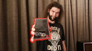 EMG vs BLACKOUT: The most scientific of pickup comparisons.