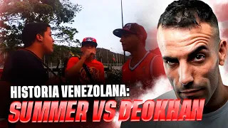 *SUMMER VS DEOKHAN* 🏟️ HISTORIA DE VENEZUELA 🇻🇪 (EL PAÍS DEL FREESTYLE) 🥇 Reacción