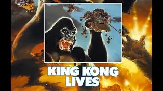 "King Kong Lives" aka "King Kong 2" (1986) - salvaged theatrical trailer with remastered audio 35mm