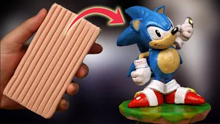 I Turned CLAY into Sonic The Hedgehog