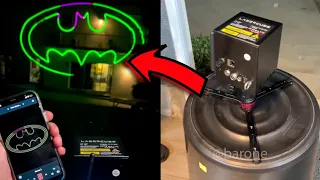 Esse laser do Batman é o produto mais incrível que ja vi na vida!!