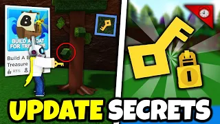 *NEW* UPDATE SECRETS you MISSED!! | Build a boat for Treasure ROBLOX