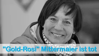 Ski-Legende Rosi Mittermaier ist tot