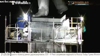 У Запоріжжі демонтують найбільший пам'ятник Леніну в Україні