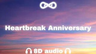Giveon - Heartbreak Anniversary (Lyrics) | 8D Audio 🎧