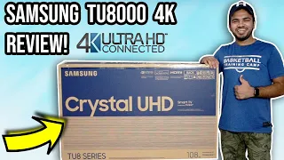 Samsung TU8000 4K TV Unboxing + Review 2020 | Best 4K Smart TV Under Rs. 50,000 in India!?