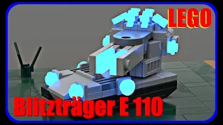Мини танк Blitzträger auf E 110 из Лего