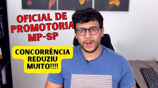 MPSP: Análise sobre a quantidade de inscritos no concurso de Oficial de Promotoria do MPSP