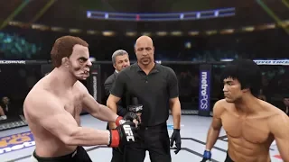 Bloodthirsty Ghoul vs. Bruce Lee (EA Sports UFC 2)