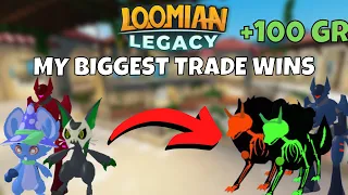 My Biggest Trade Wins In Loomian Legacy of All Time (+100 GR Profit)