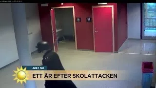 Ett år efter skolattacken - Nyhetsmorgon (TV4)