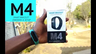 M4 Smart Bracelet Unboxing and Setup