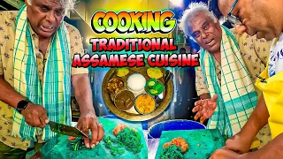 Cooking AUTHENTIC ASSAMESE Cuisine at HERITAGE KHORIKAA, Guwahati 🧑‍🍳🥗🔥| Guwahati Diaries 9