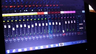 Virtual mixing on Behringer X Air 18