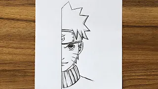 How to draw Naruto || How to draw anime step by step || Naruto drawing step by step
