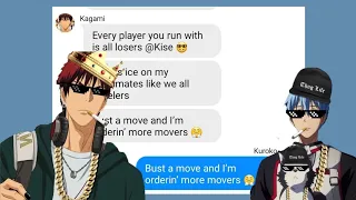 Kuroko and Kagami diss The Generation of Miracles / kinda Kuroko Harem / Lyric Prank - Top notch