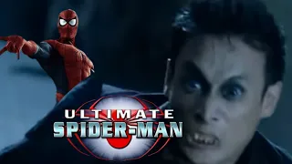 ultimate Spider-man (x's cut): spidey se enfrenta con un vampiro. clip fanmade Español latino