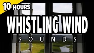 WIND SOUNDS - Wind Whistling through a Window - SLEEP SOUNDS for Relaxing, Ambience, White Noise