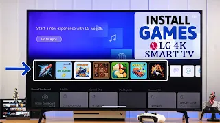 LG Smart 4k TV: How to Install Games on LG webOS!