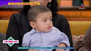 ¡Luis Enrique Guzmán presenta a su hijo Apolo, el único nieto varón de Silvia Pinal!