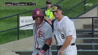 #8 Florida State vs #12 Wake Forest | Full College Baseball 04/19/2024