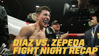 JOJO DIAZ X WILLIAM ZEPEDA FIGHT NIGHT RECAP