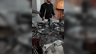First Recording w/ my new Kirchhoff Arctic Clear Drumset