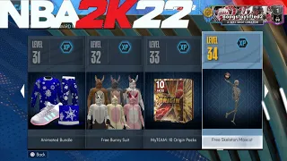 All Season 9 Rewards + New Animations Nba2k22