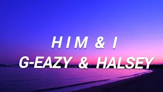 G-EASY  &  HALSEY - HIM AND I ☆  ~LYRICS~  ☆ ( WITH BEATIFUL PURPLE & PINK SKY )