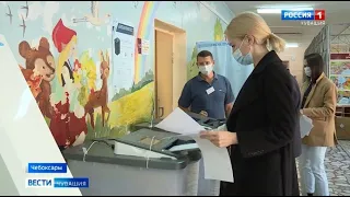 Первые лица Чувашии проголосовали на выборах