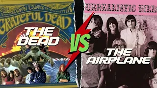The Jefferson Airplane vs the Grateful Dead
