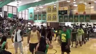 2015 Kaimuki High Homecoming Pep Rally JV BOYZ