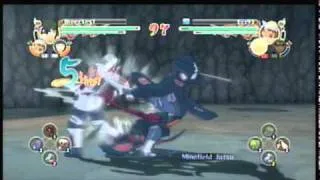 Naruto Shippuden Ultimate Ninja Storm 2 - Taka Sasuke vs. Killer Bee * Ranked Match *