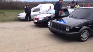 Citroen SAXO 1.4l (180ps) vs vw golf 2 2.0 16v (150ps)