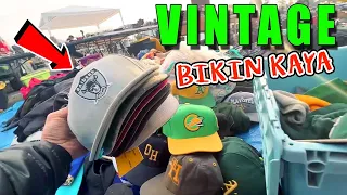 BIKIN KAYA RAYA DAPAT TOPI VINTAGE DI PASAR AMERIKA AMERIKA