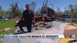 Close calls for Branch Co. residents