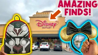 AMAZING Disneyland And WDW Merch Finds At The Disney Outlet Store | Loungefly Bag, Coach, And More