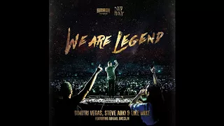 [1 HOUR VERSION] Dimitri Vegas & Like Mike vs Steve Aoki ft. Abigail Breslin – We Are Legend