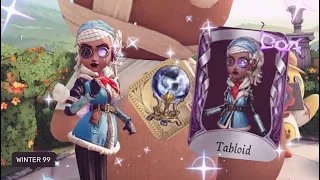 Enchantress’s COA V Skin ! ”Tabloid” + “Curse Cloud” Gameplay【Identity V】