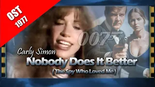 Nobody Does It Better ~ Carly Simon (Theme 007 The Spy Who Loved Me) 1977 lyric video