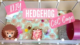 DIY C&C Hedgehog Cage Build