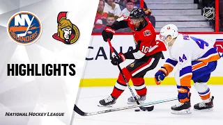 NHL Highlights | Islanders @ Senators 3/5/20