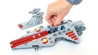 How to build a Mini LEGO Venator Republic Cruiser MOC with Interior