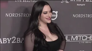 Kat Dennings arrives at the 2018 Baby2Baby Gala in Los Angeles