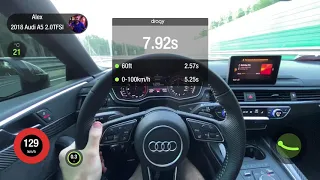 Audi A5 B9 2.0T Revo Stage 2 Dragy