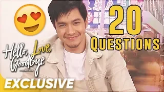 20 Questions in 2 Minutes | Alden Richards | 'Hello, Love, Goodbye'
