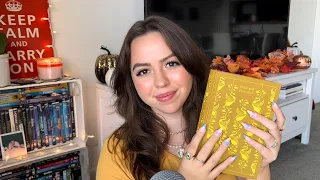 ASMR My Favorite Books 💛 | Book ASMR 📚 | Book Sounds, Tapping, Page Turning, Tracing, Whispering 😴