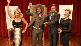 Pictionary with Demi Lovato, Julie Bowen, Wayne Coyne & Jimmy Fallon, Part 2